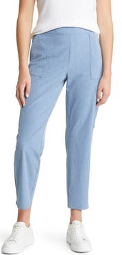 Tommy Bahama Alicia Chambray Cargo Ankle Pants