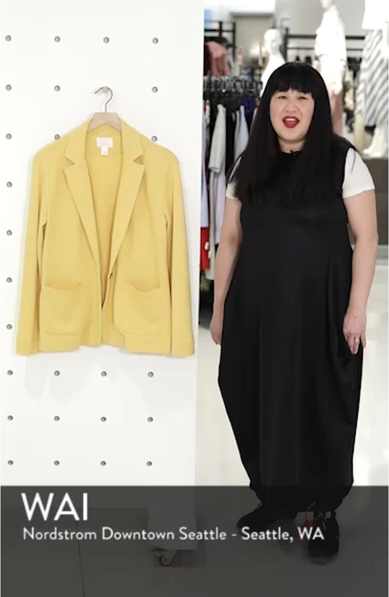 2 POCKET KNIT BLAZER, sales video thumbnail