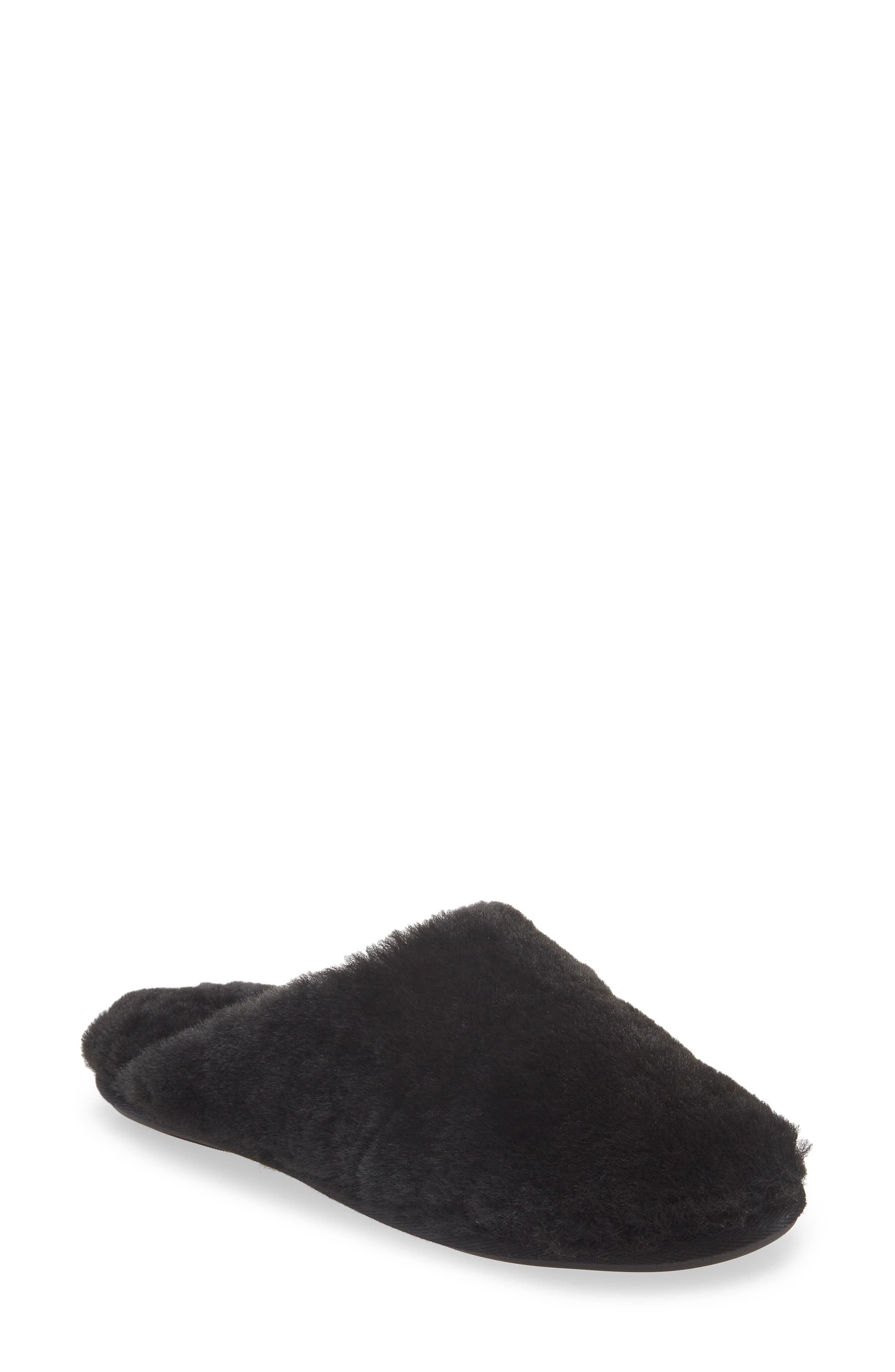 Natori Bliss Genuine Shearling Slipper, Main, color, 