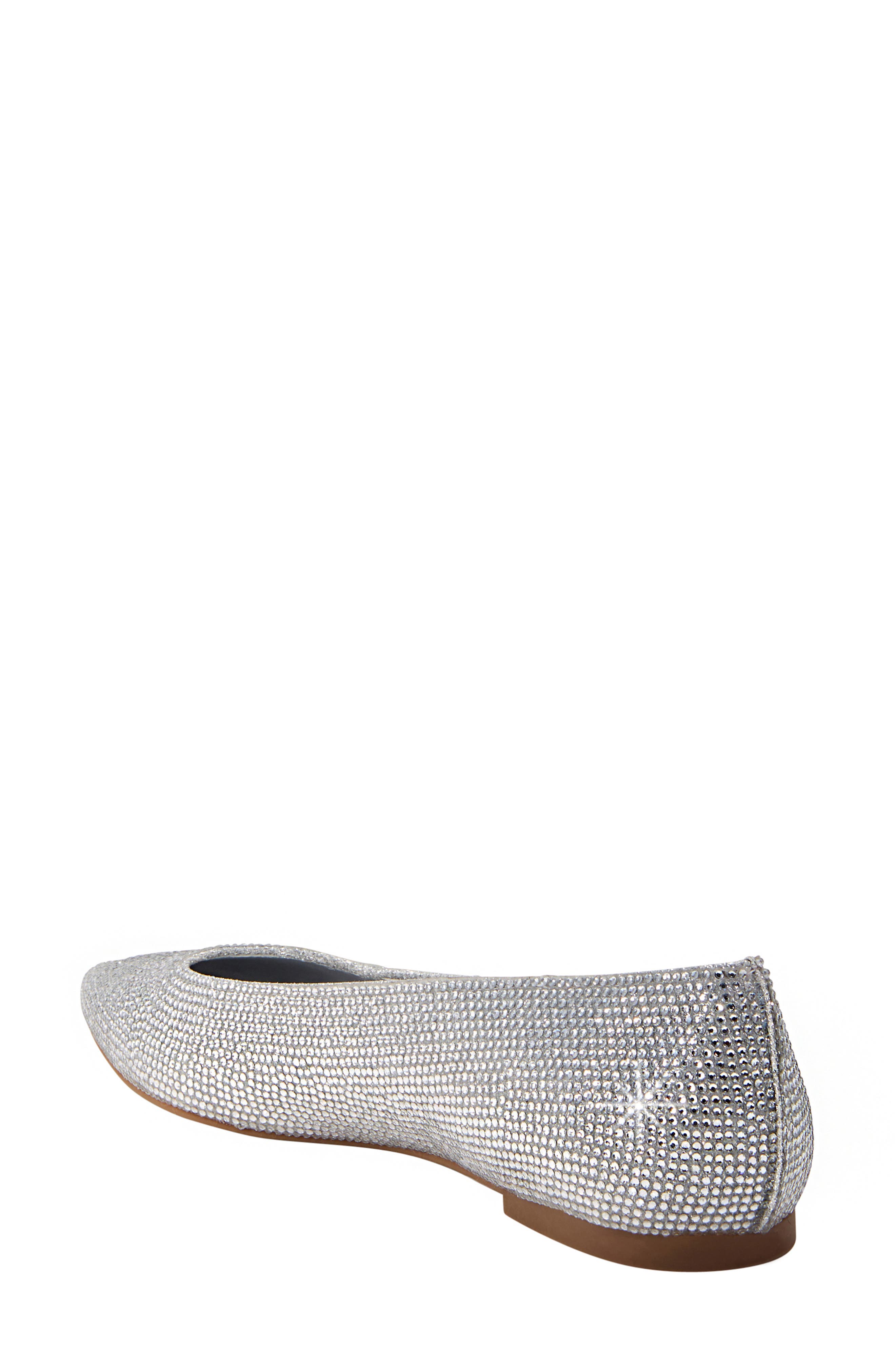 The Hollie Crystal Pointed Toe Ballet Flat - image 2