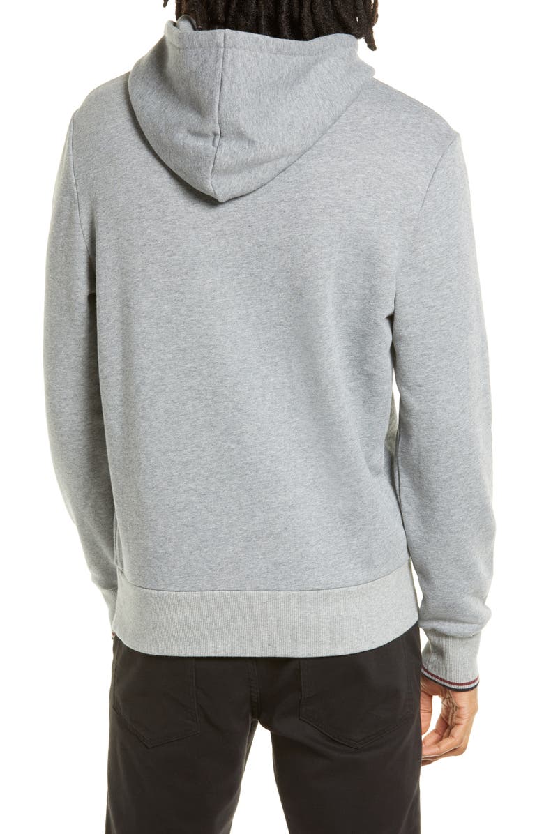 Fred Perry Tipped Cotton Blend Hoodie, Alternate, color, 