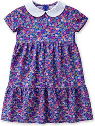 Florence Eiseman Floral Print Dress With Collar
