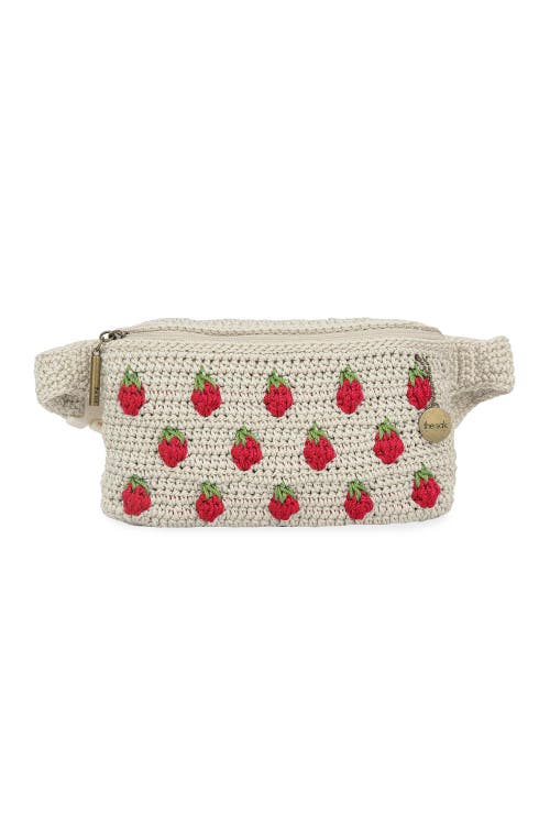 The Sak Caraway Small Belt Bag In Natural Strawberries