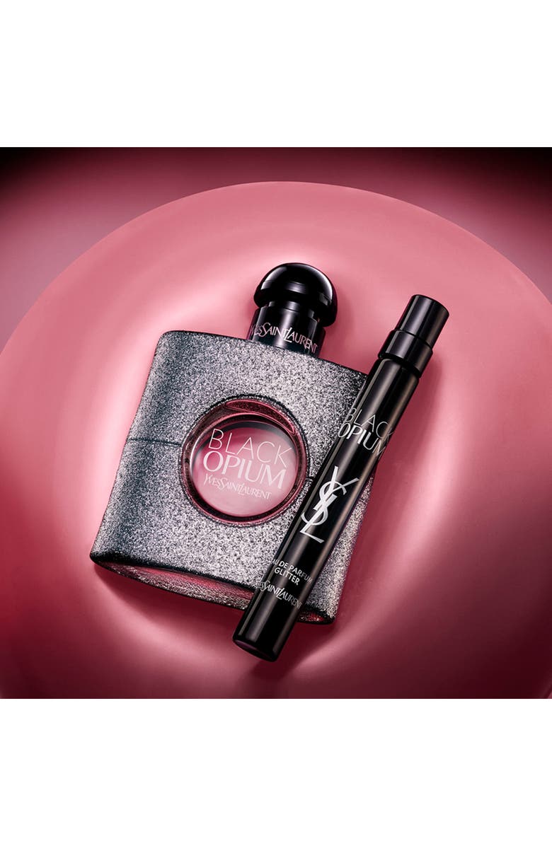 Yves Saint Laurent Black Opium Eau de Parfum Glitter, Alternate, color, 