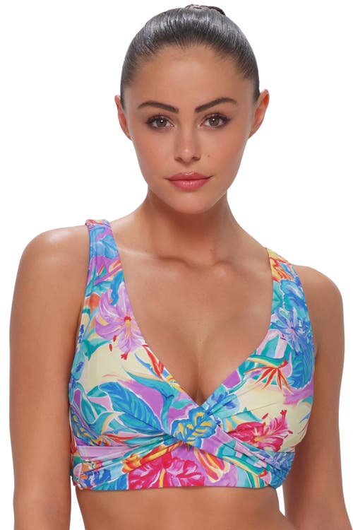 Sunsets Elsie Bikini Swimsuit Top In Blue