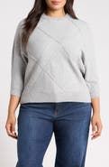 Wit & Wisdom Dolman Sleeve Crewneck Sweater