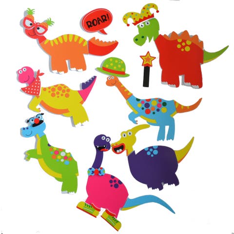 Weird & Wonderful Dinosaurs Bath Time Stickers