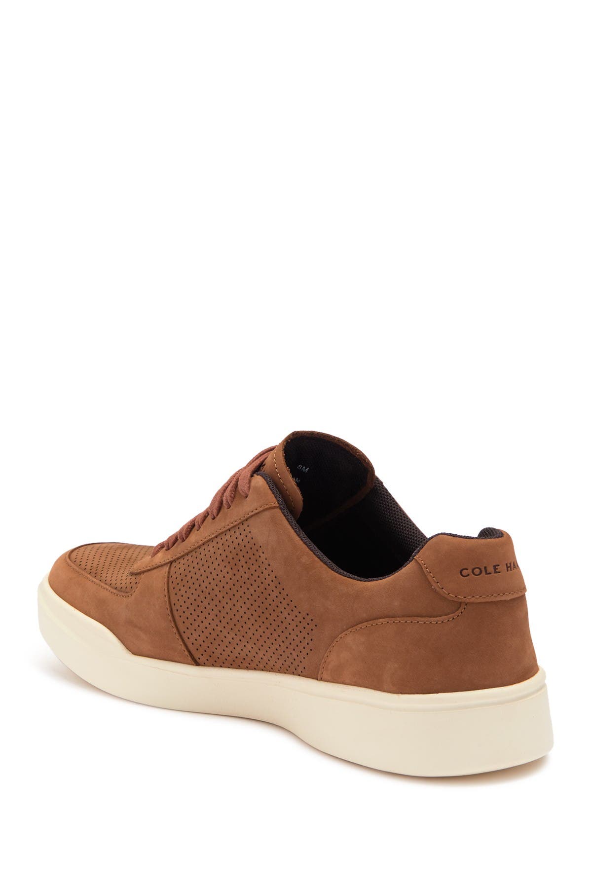 Cole Haan Grand Crosscourt Modern Perforated Sneaker - Wide Width Available, Alternate, color, British Tan