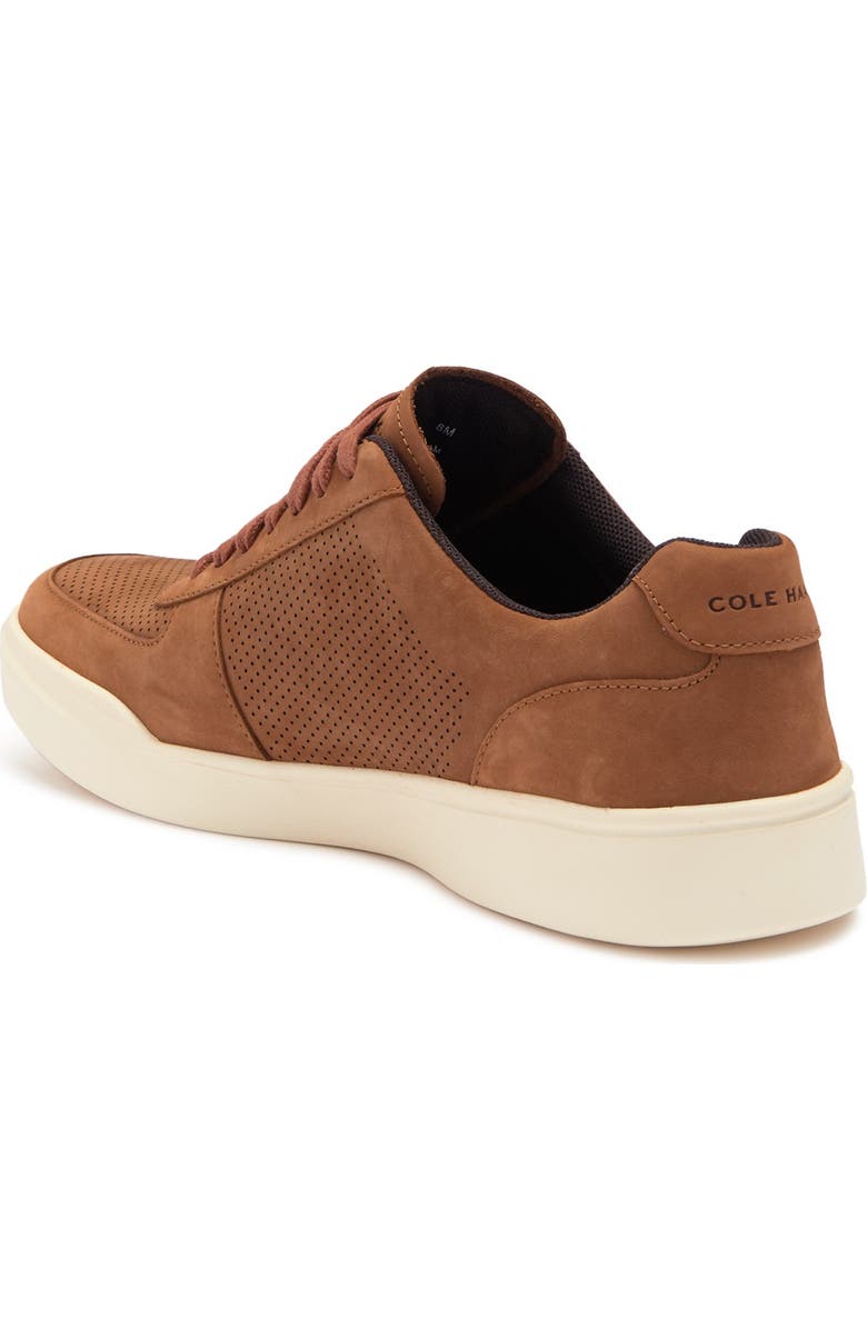 Cole Haan Grand Crosscourt Modern Perforated Sneaker - Wide Width Available, Alternate, color, British Tan