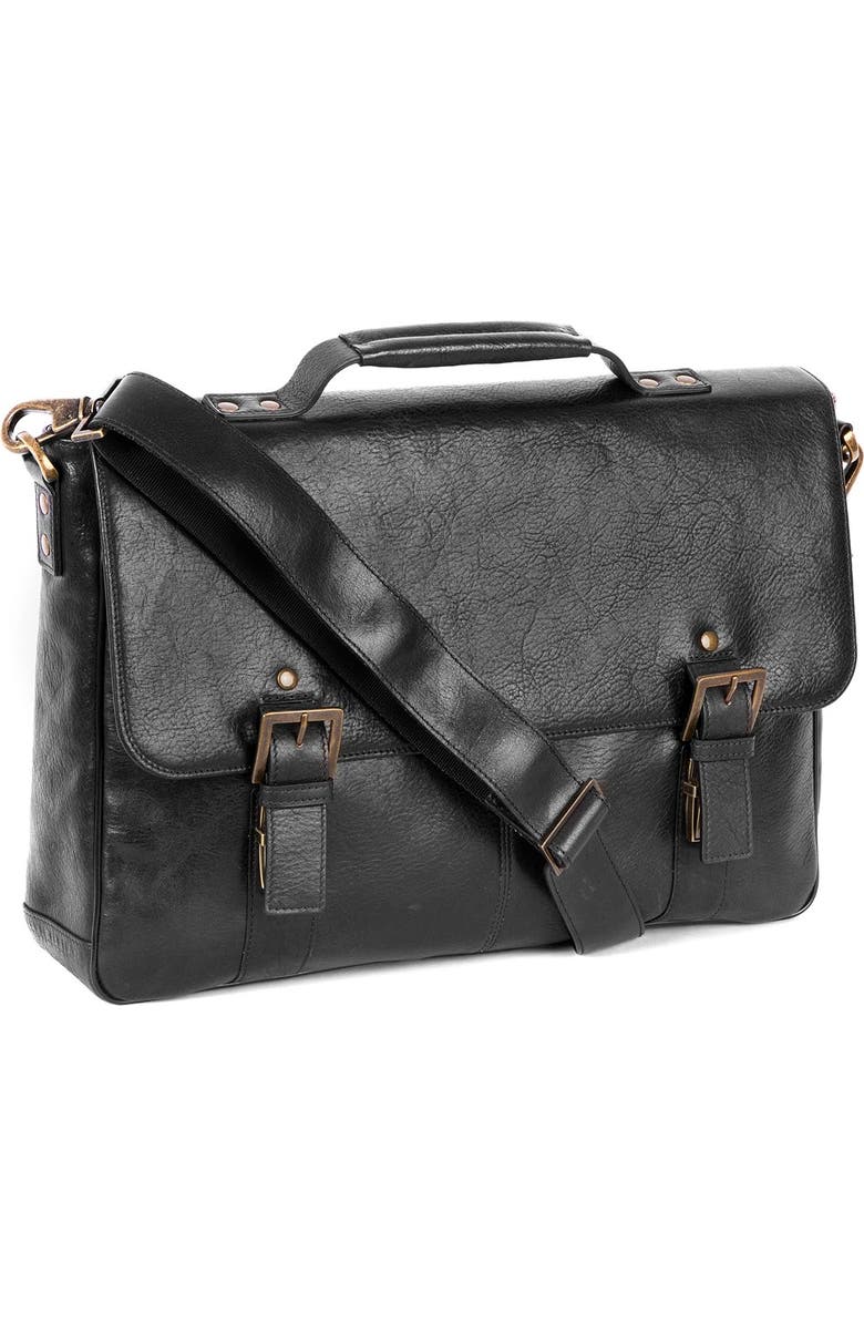 BOCONI 'Becker' Leather Messenger Bag, Alternate, color,