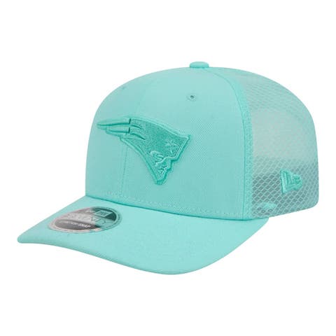 Men's New Era  Turquoise New England Patriots Color Pack 9SEVENTY Adjustable Hat
