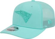 New Era Men's New Era  Turquoise New England Patriots Color Pack 9SEVENTY Adjustable Hat