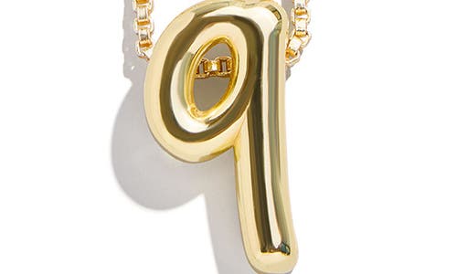 Baublebar Lucky Number Bubble Necklace In Gold