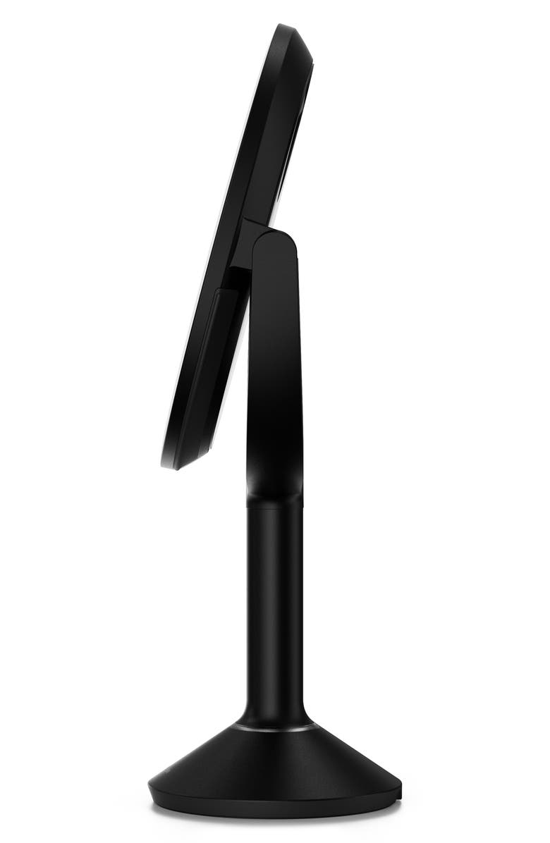 simplehuman Sensor Mirror Trio, Alternate, color, Matte Black Steel