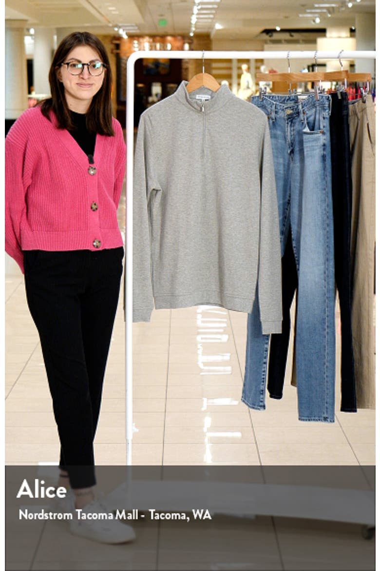 Comfort Interlock Quarter Zip Pullover video