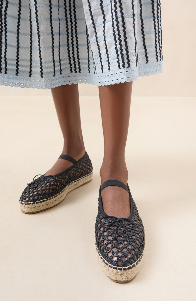 Loeffler Randall Kayla Soft Mary Jane Espadrille Ballet Flat, Alternate, color,