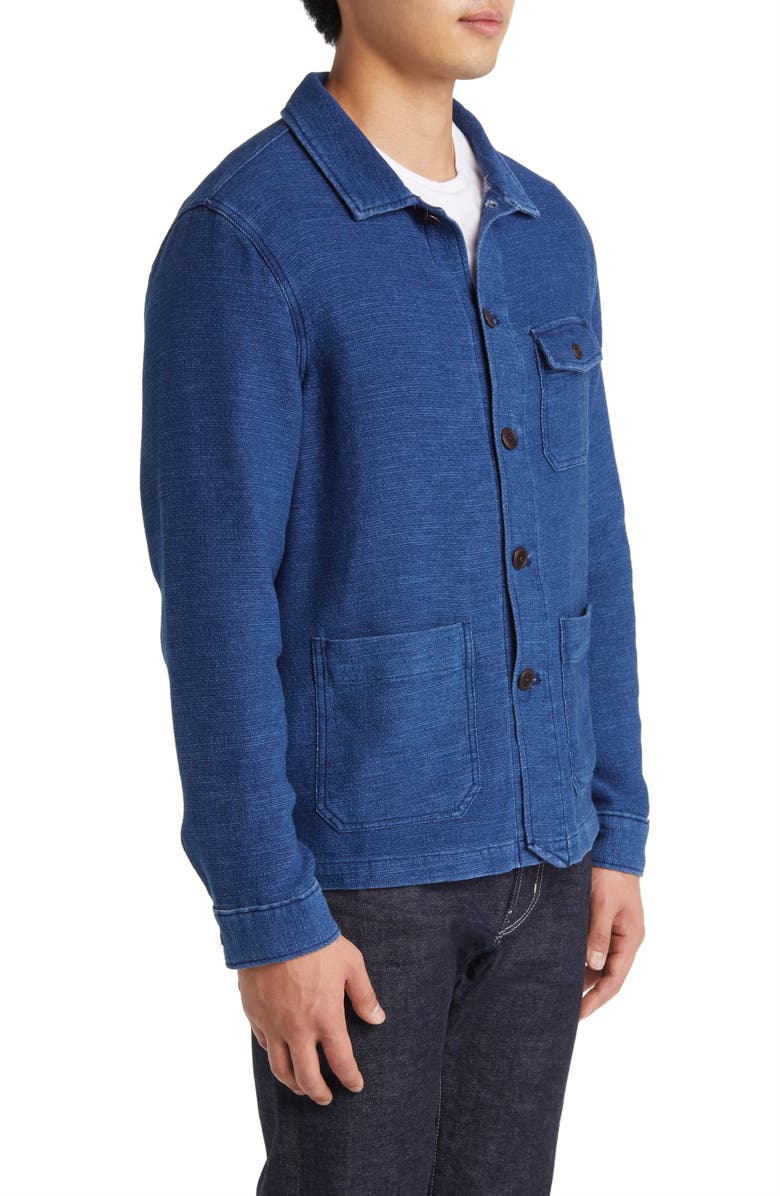 Peter Millar Denim Chore Coat, Alternate, color, 