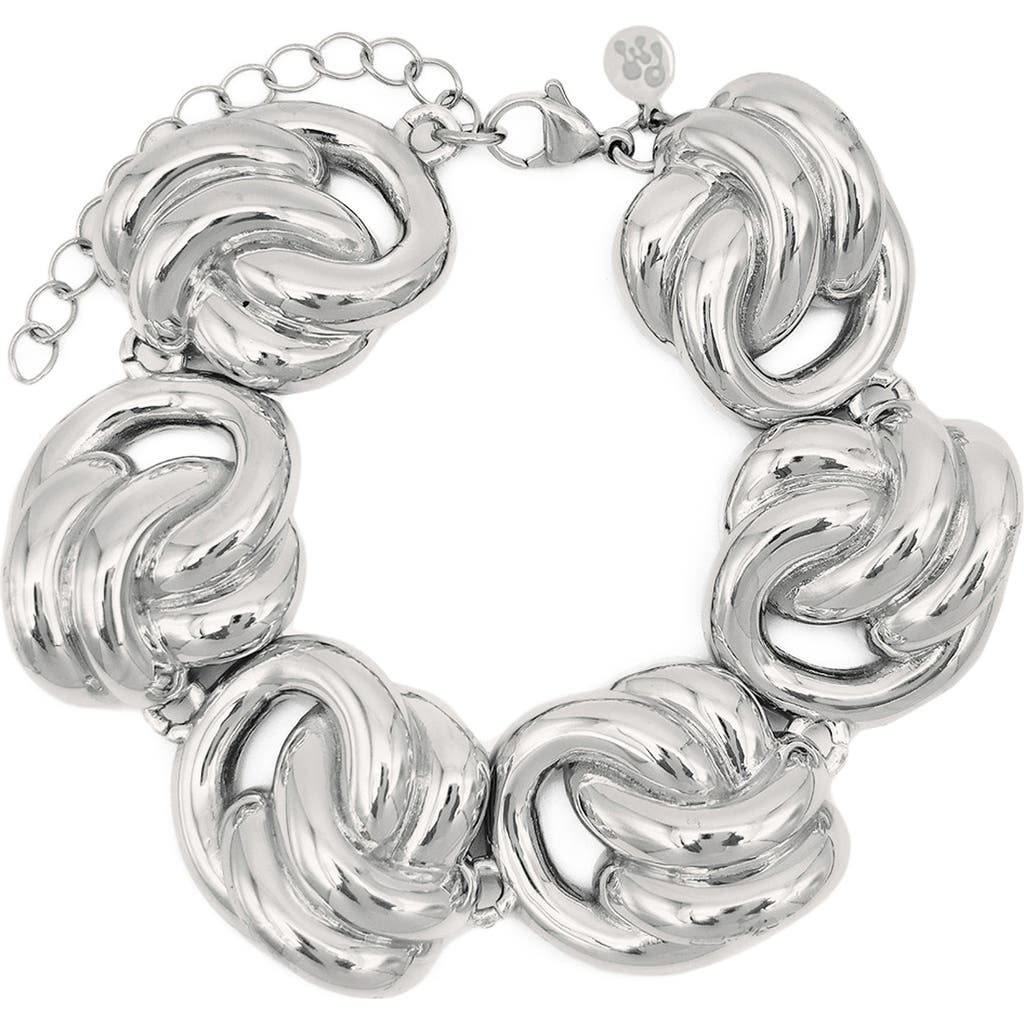 Petit Moments Miami Chain Bracelet In Metallic