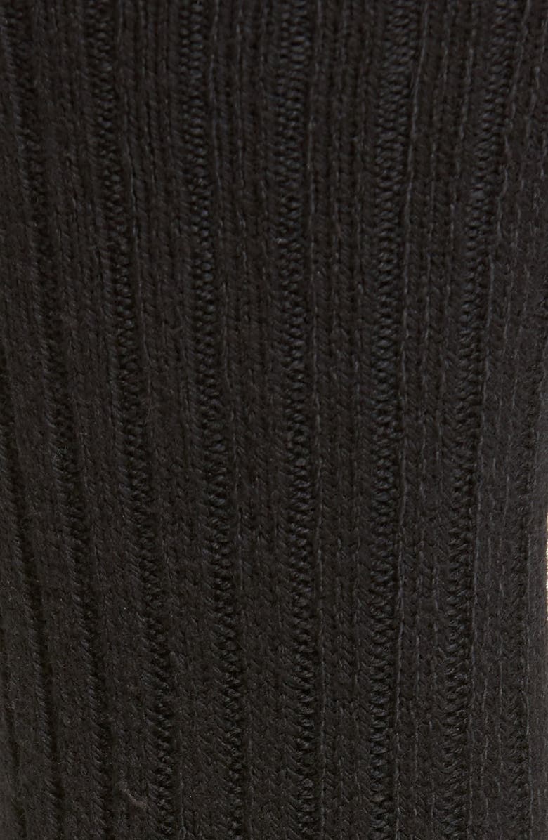 Hue Ribbed Boot Socks, Alternate, color,