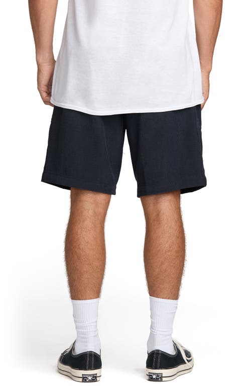 Billabong De La Cruz Submersible Water Repellent Corduroy Shorts In Gray