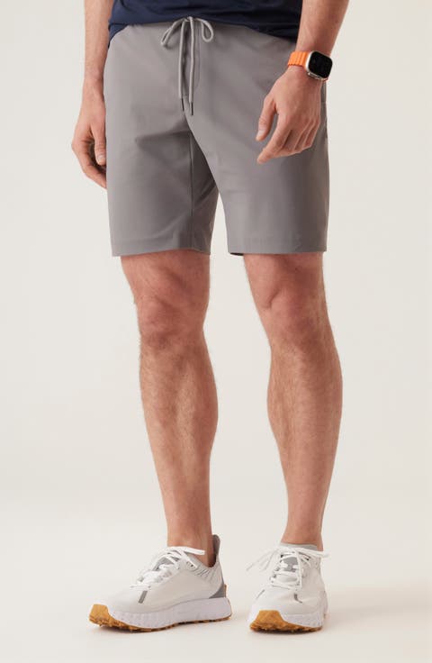 SolarX Stretch Nylon Warp Knit Drawstring Shorts