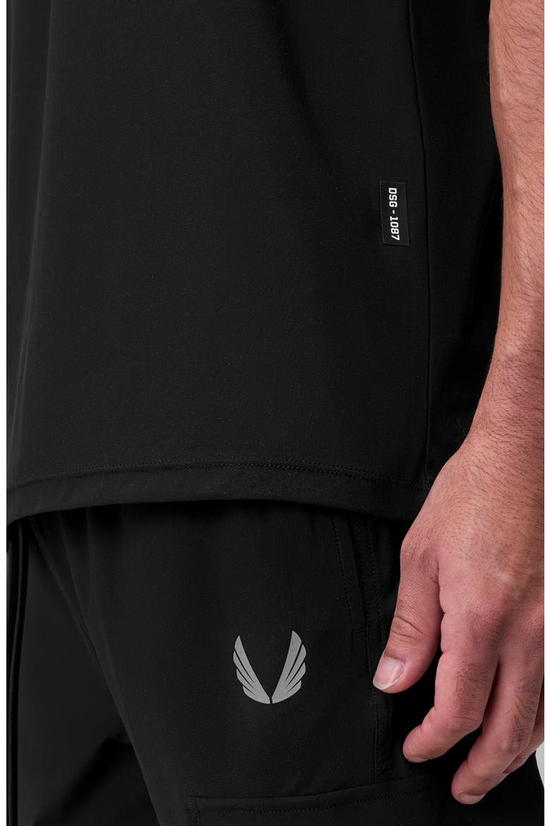 Tetra-Lite Ice Zip Tee, Alternate, color, Black