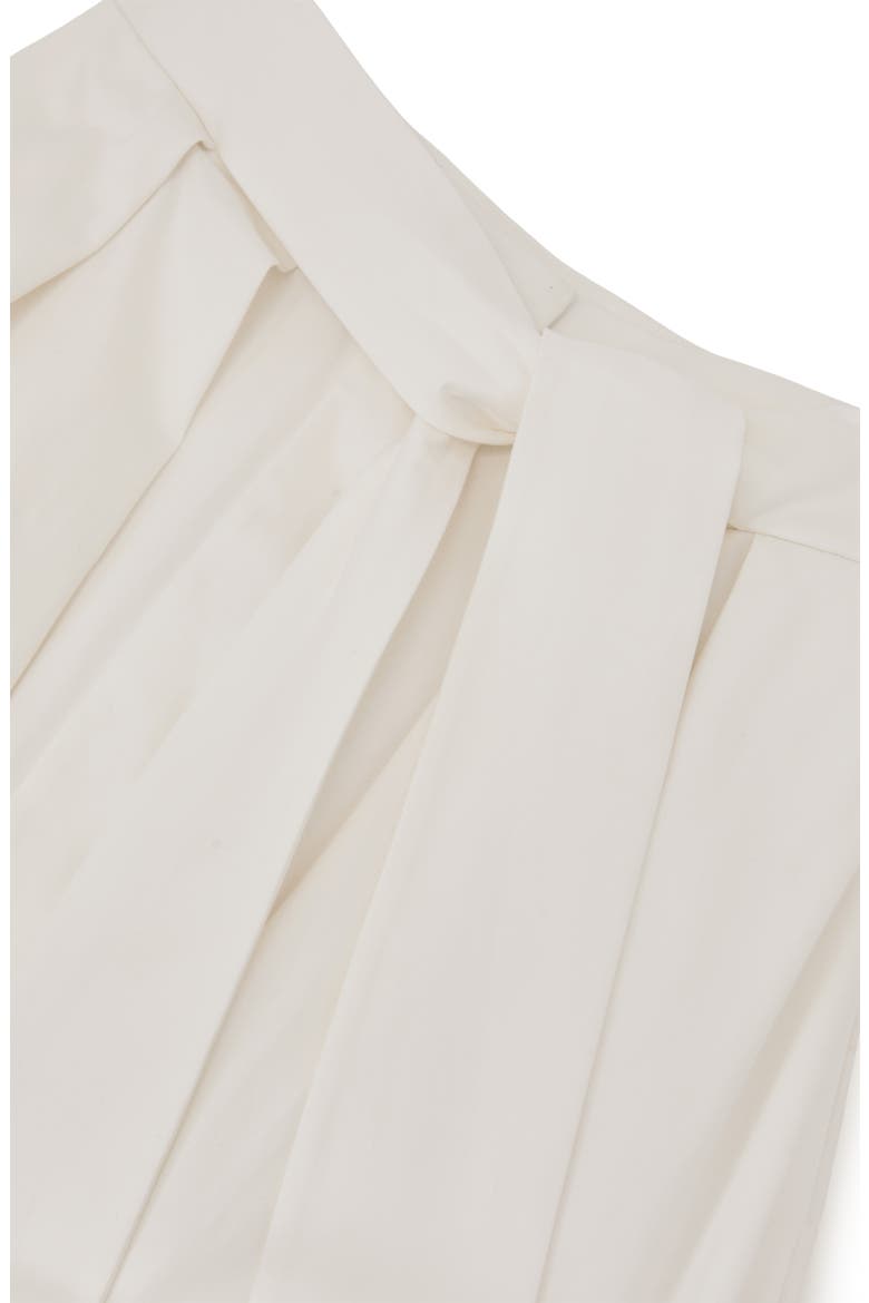 Simone Cotton Blend Pleated Maxi Skirt, Alternate, color, IVORY