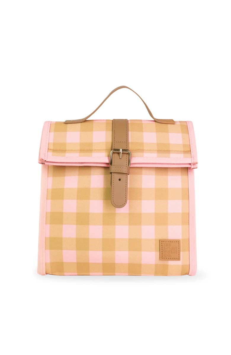 The Somewhere Co Rose All Day Lunch Satchel, Main, color, Rose All Day