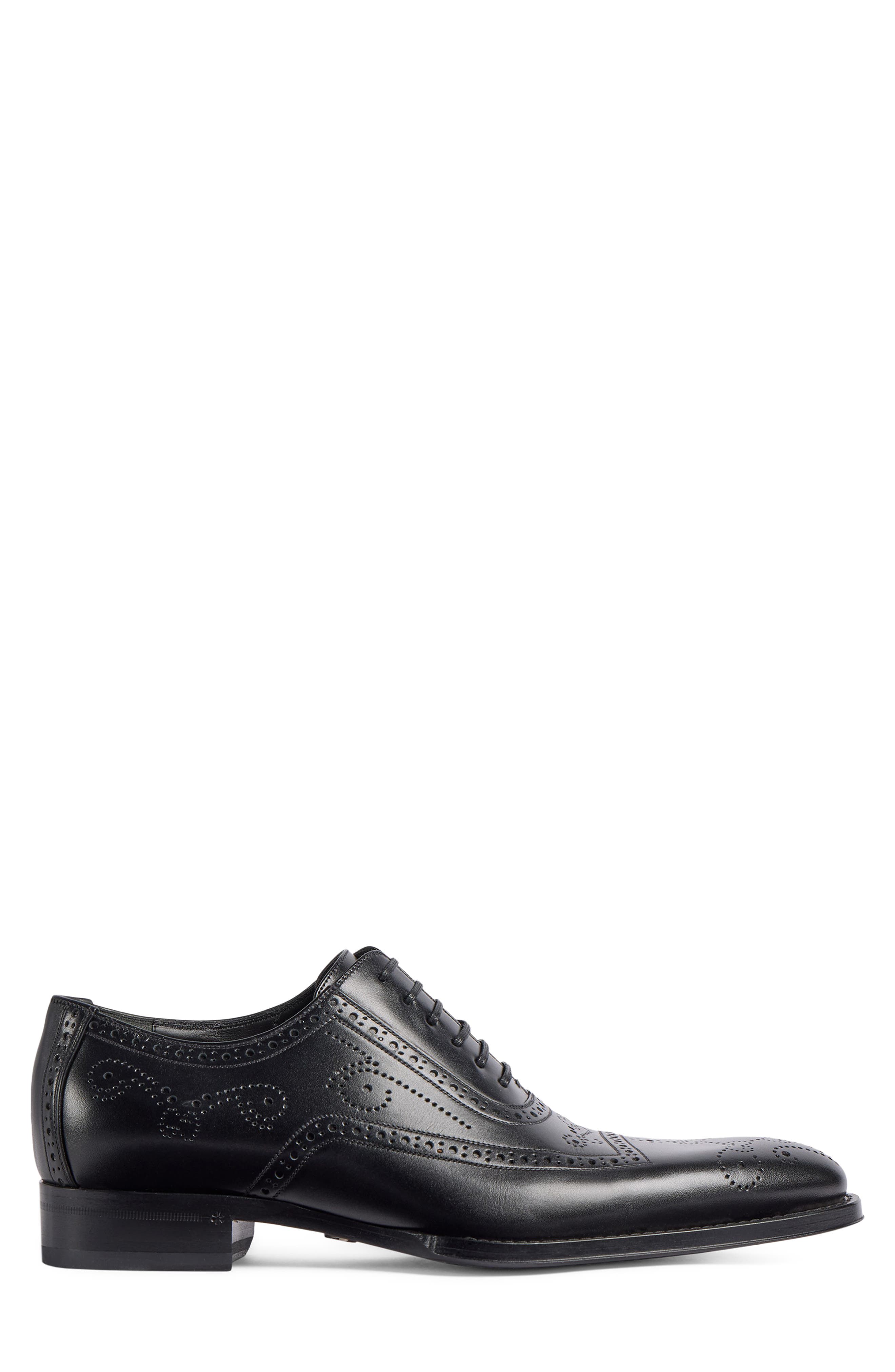 Brogue Oxford, Alternate, color, 1000 BLACK