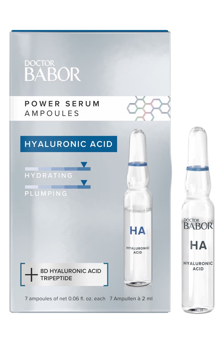 BABOR Power Serum Ampoule: Hyaluronic Acid, Alternate, color, 