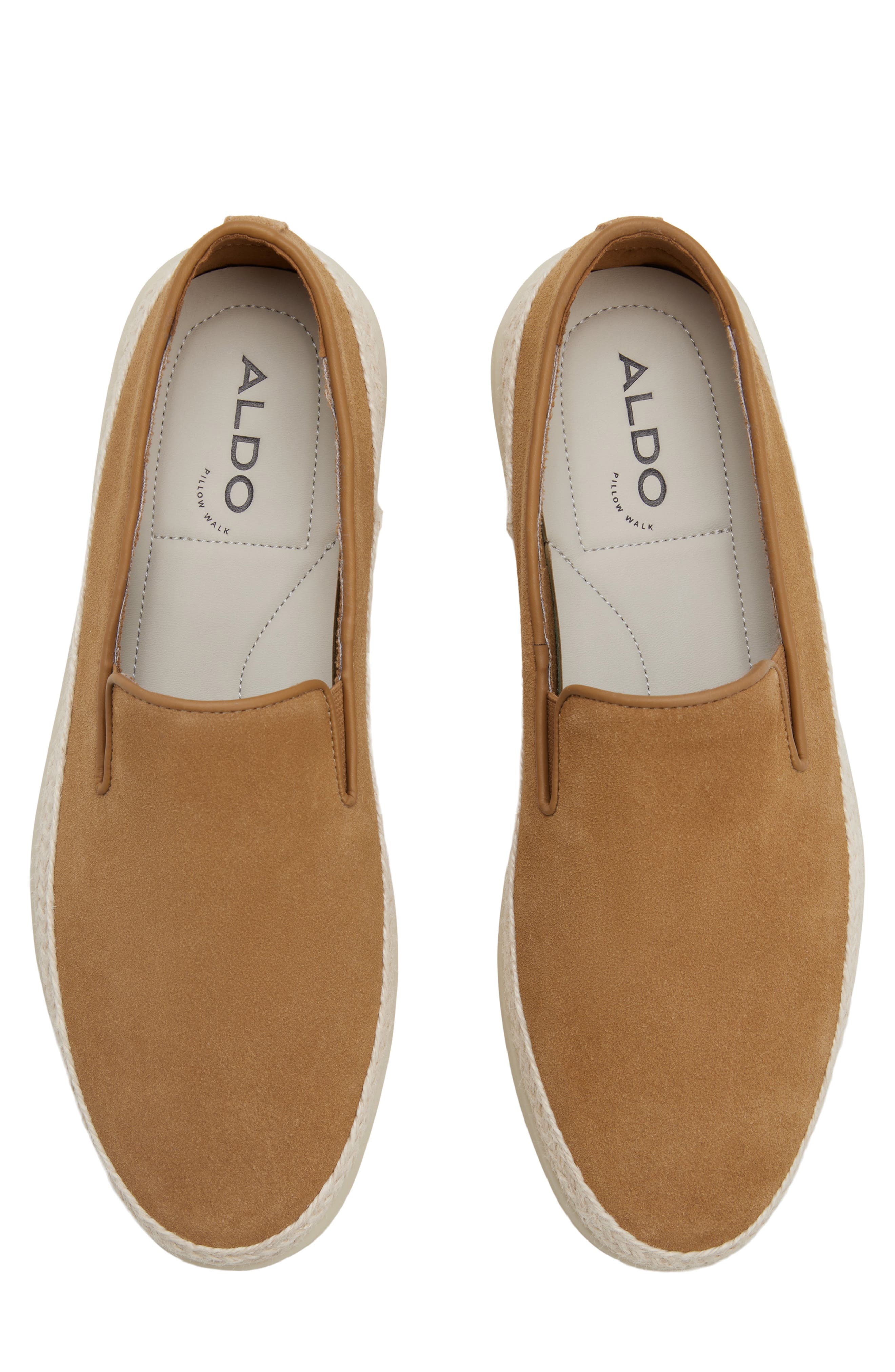 ALDO Cheston Slip-On Sneaker, Alternate, color, Tan Suede