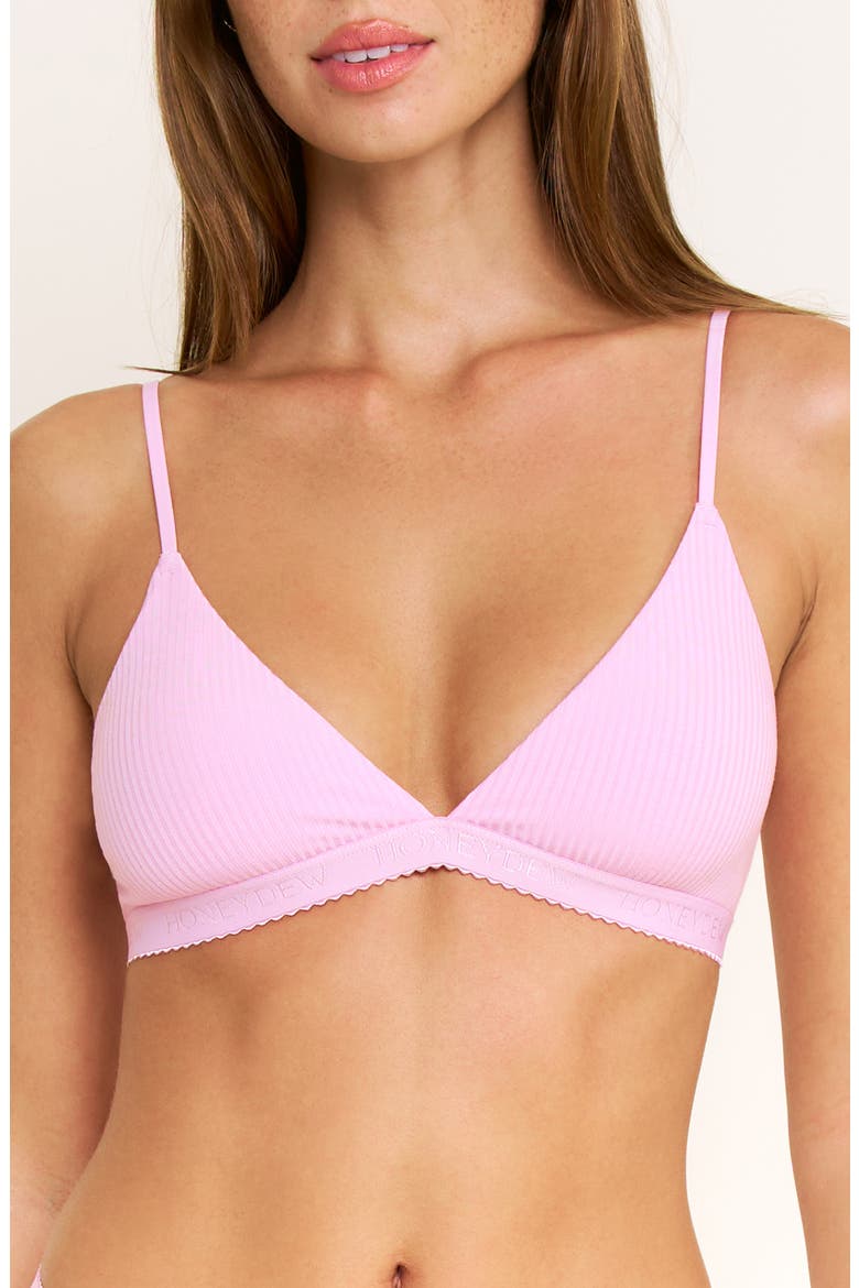 Emma Rib Bralette, Main, color, HIBISCUS HAZE