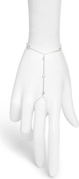 SHYMI Cubic Zirconia Station Hand Chain