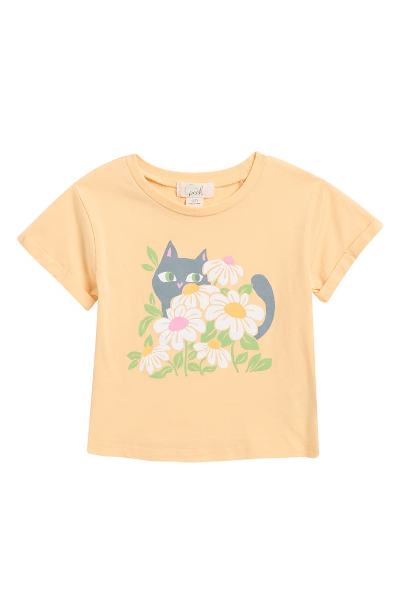 Peek Aren't You Curious Kids' Graphic T-Shirt, Main, color, 