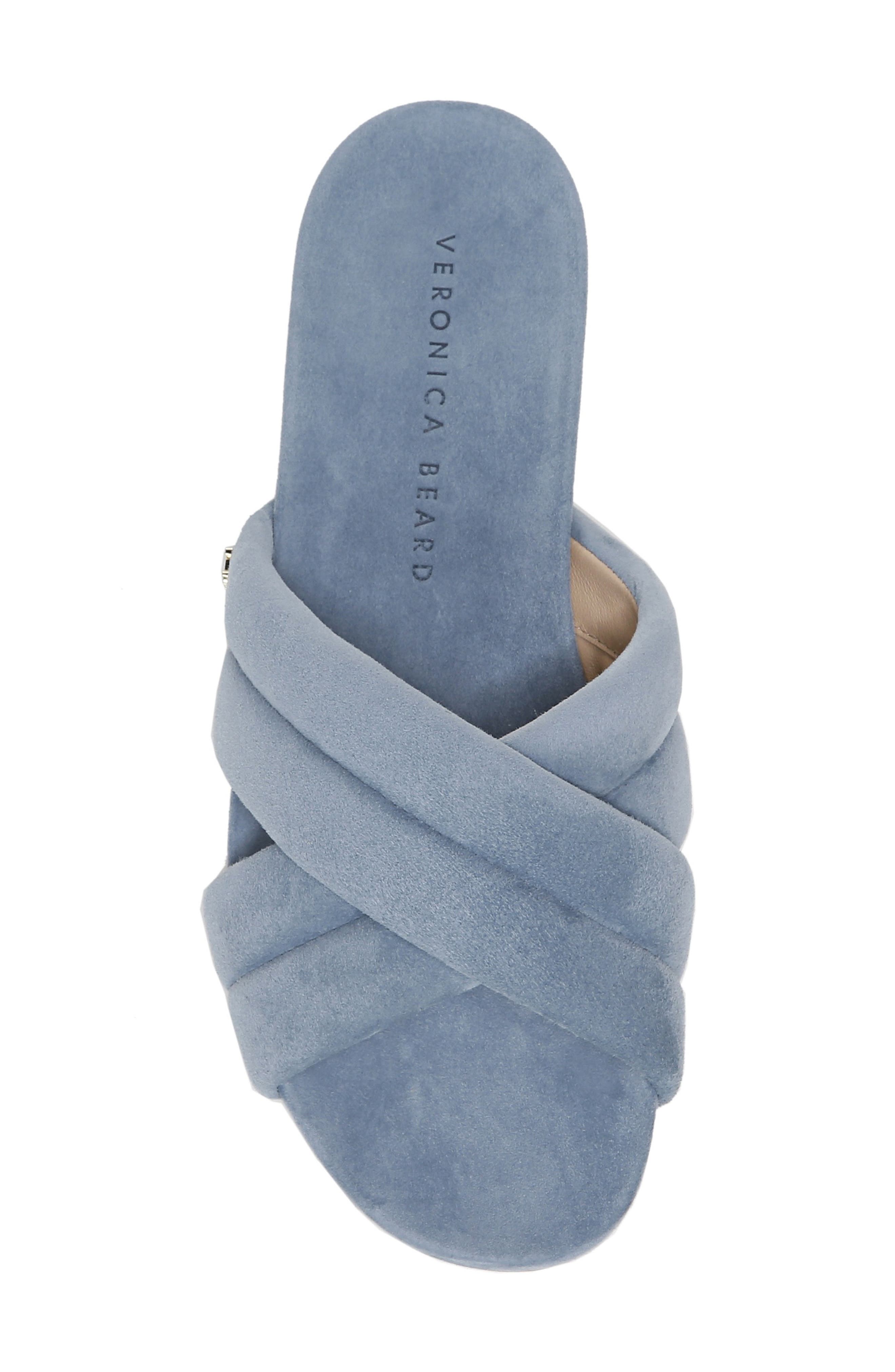 Elise Slide Sandal, Alternate, color, JEANS