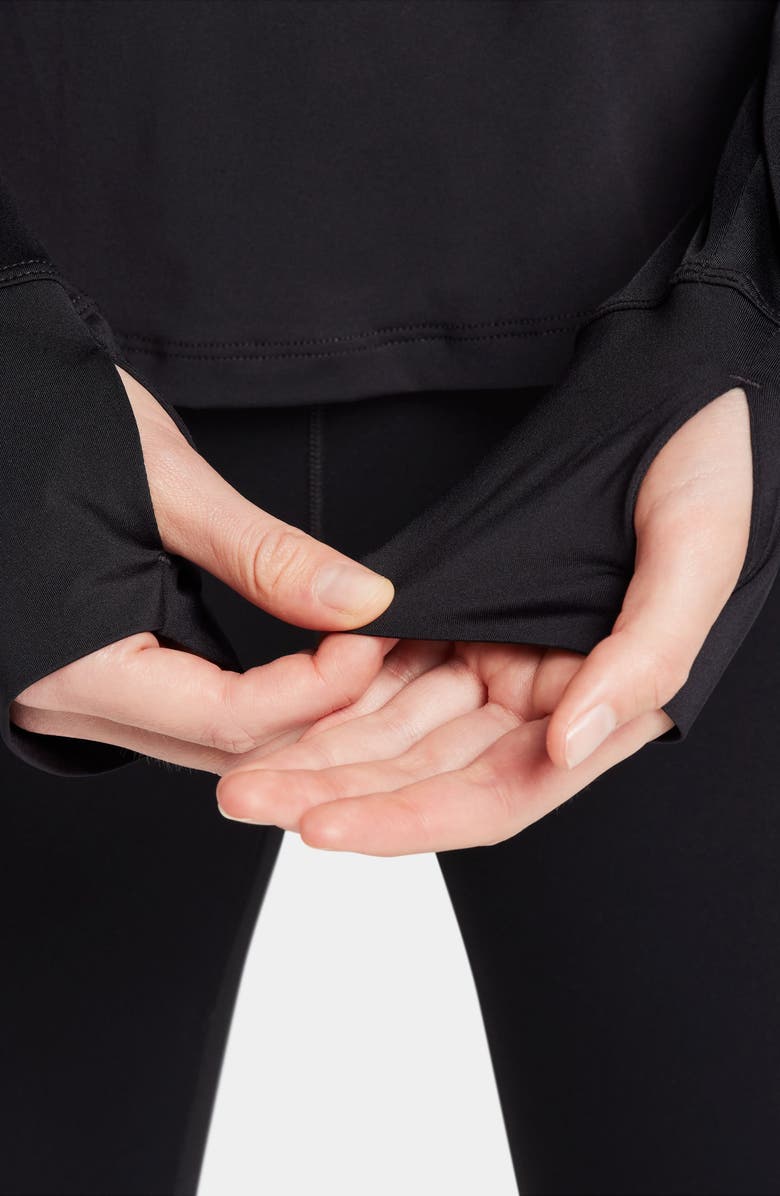 Nike One Classic Dri-FIT Long Sleeve Training Top, Alternate, color, 010 Black/ Black