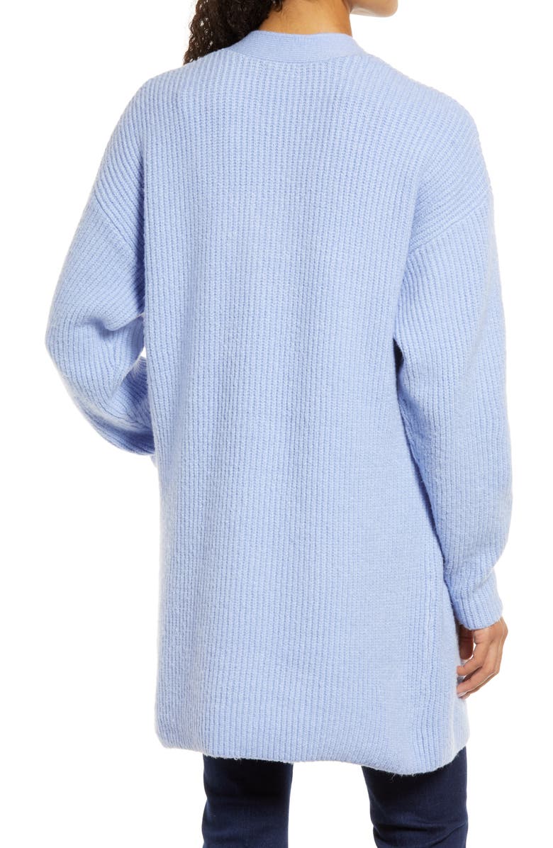 Halogen<sup>®</sup> Open Front Long Cardigan, Alternate, color,