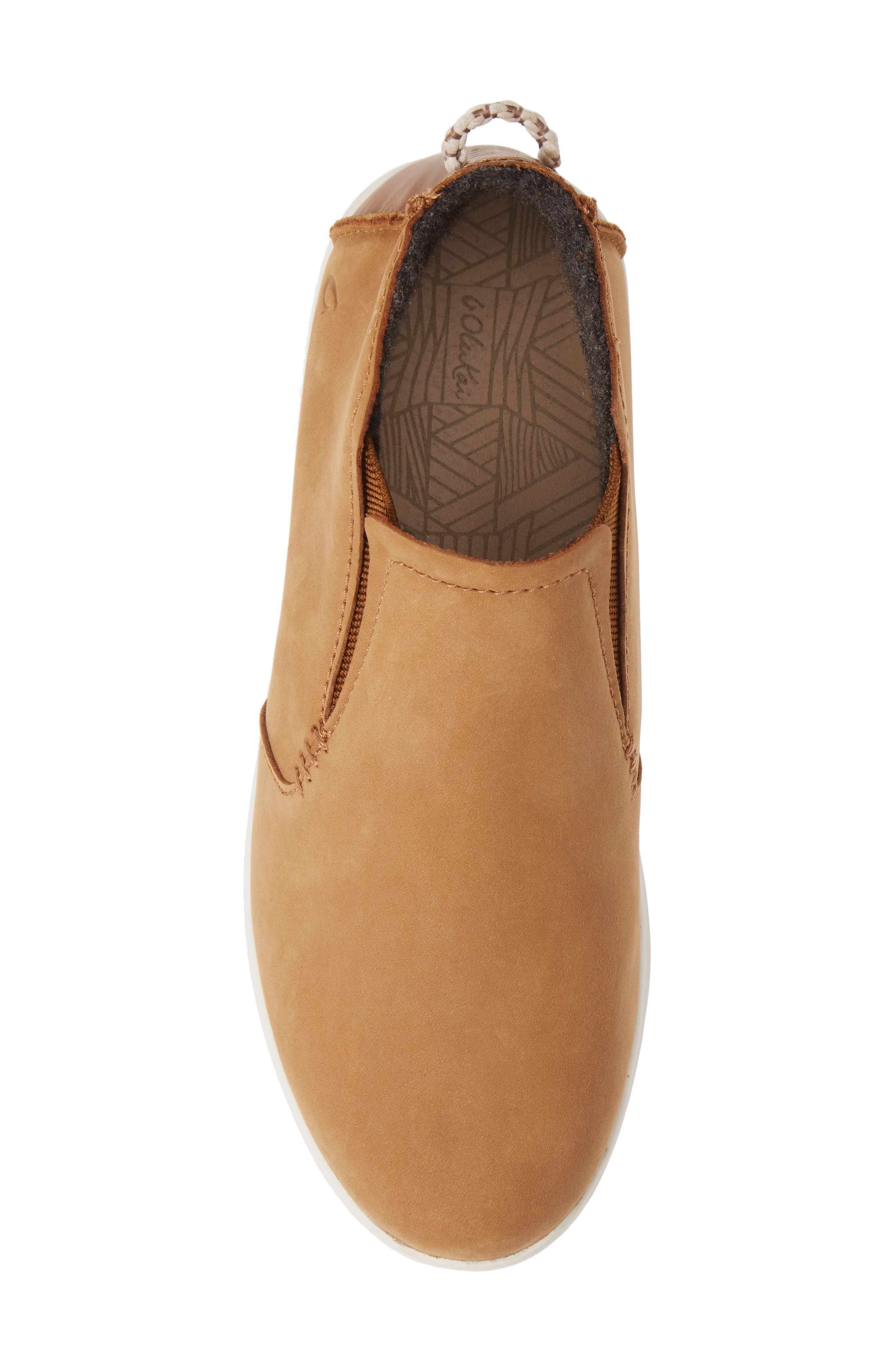 Hawai'iloa Manu Hope Waterproof Sneaker Boot, Alternate, color, FOX LEATHER