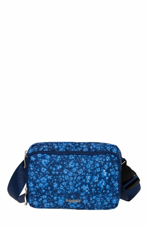 BAGGALLINI Modern Belt Bag Sling in Navy Petal 