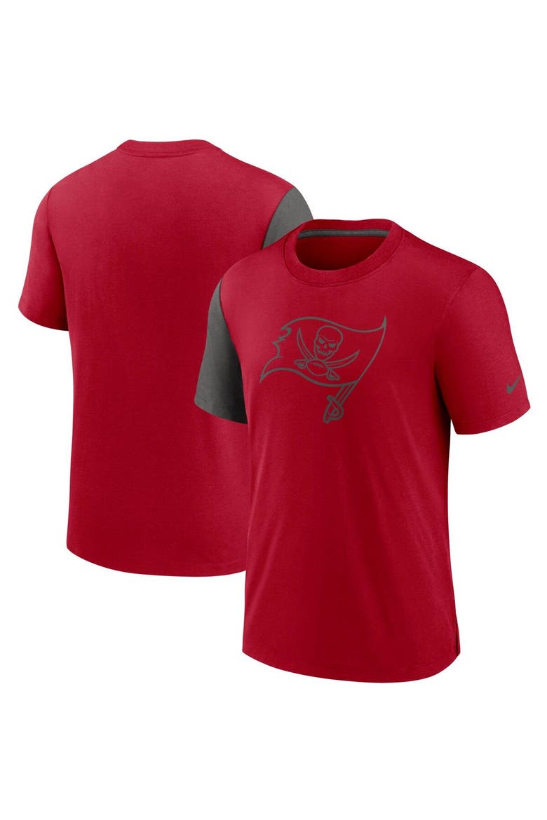 Men's Nike Red/Pewter Tampa Bay Buccaneers Pop Performance T-Shirt, Main, color, Red