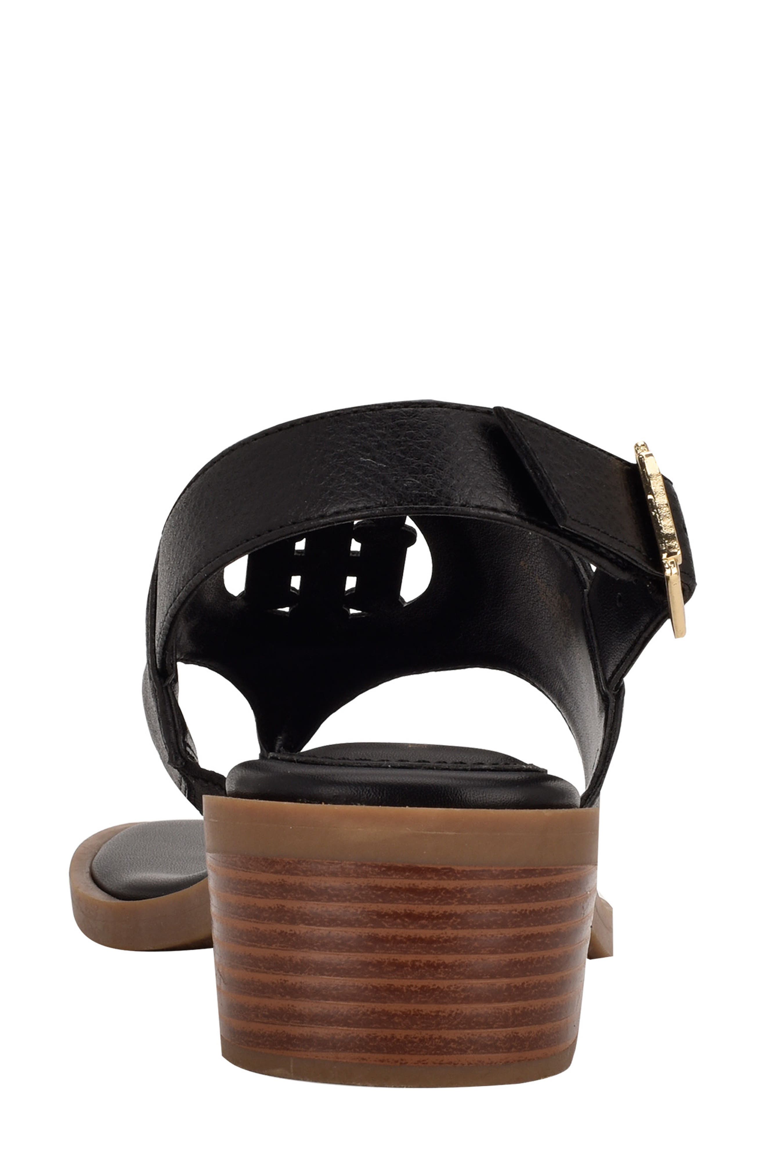 Tommy Hilfiger Olaya Faux Leather Slingback Sandal, Alternate, color, 