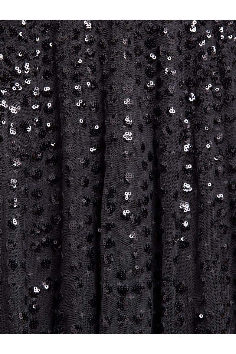 Raindrop Cape Ankle Gown, Alternate, color, Graphite