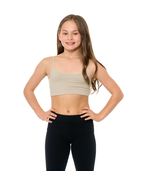 Malibu Sugar Solid Bra Cami In Animal Print