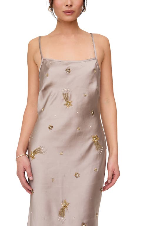 Lily And Lionel London Starburst Maxi Dress In Multi