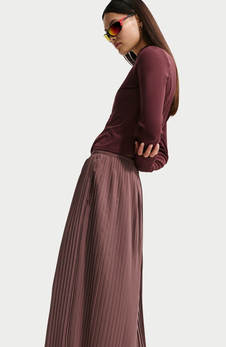 Nike Sportswear Pleated Culottes, Alternate, color, Tattoo/Sail