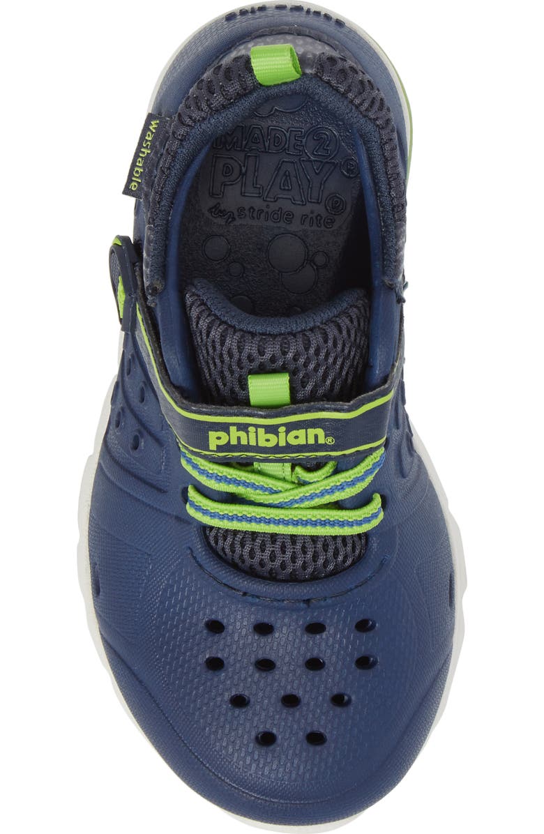 Stride Rite Made2Play<sup>®</sup> Phibian Light-Up Sneaker, Alternate, color,