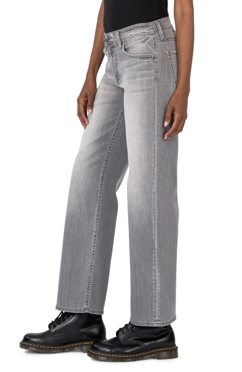 KUT from the Kloth High Waist Straight Leg Jeans, Alternate, color, 