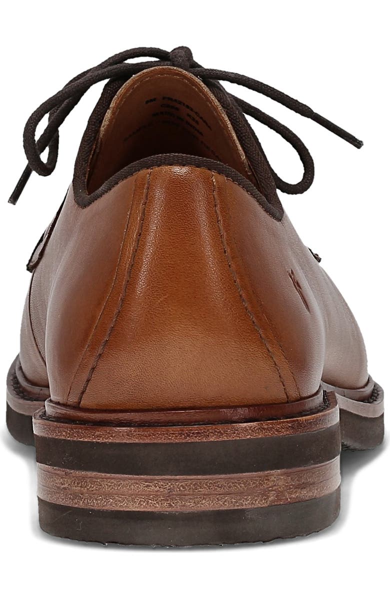 Frye Paul Leather Derby, Alternate, color, Caramel