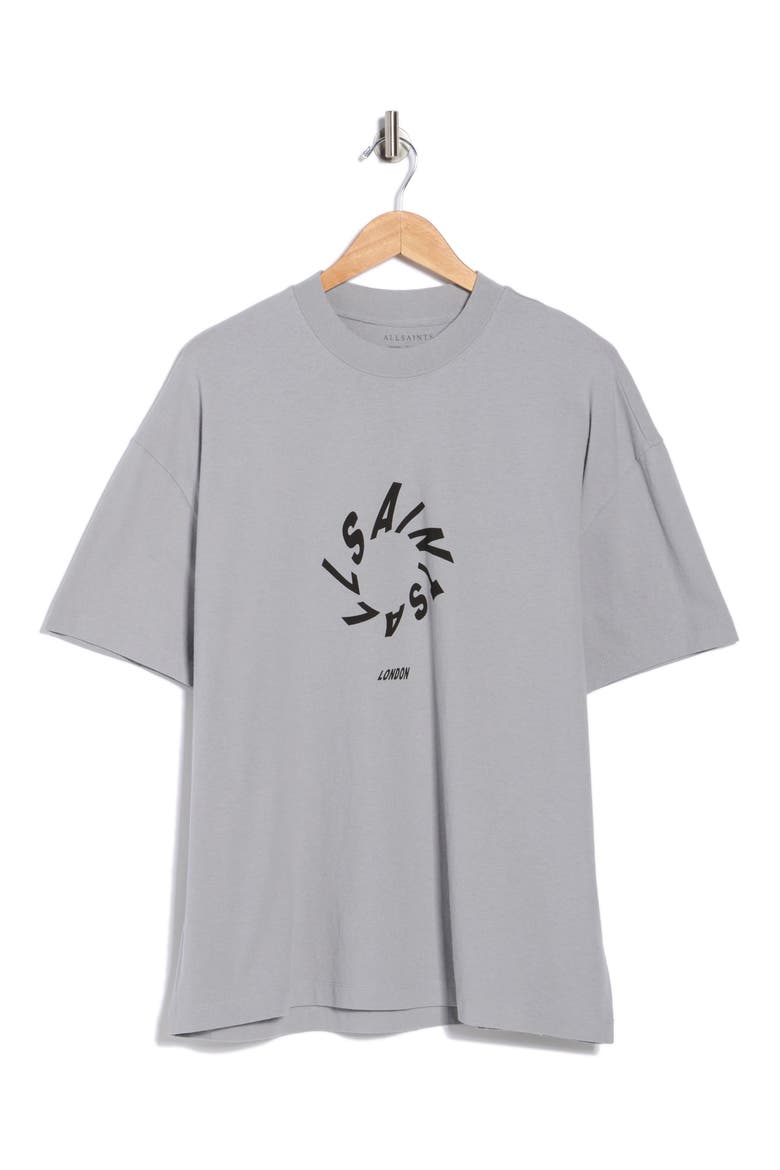 Halo Cotton Graphic T-Shirt, Alternate, color, MACHINE GREY