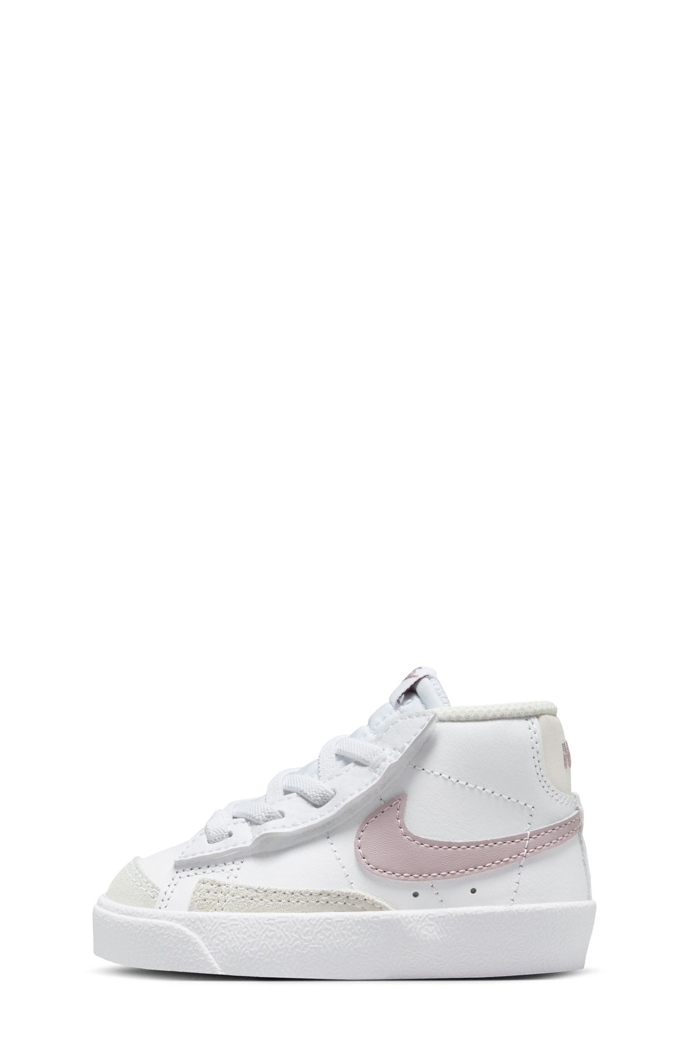 Nike Kids' Blazer Mid '77 Sneaker, Alternate, color, White/ Violet Ore/ Phantom